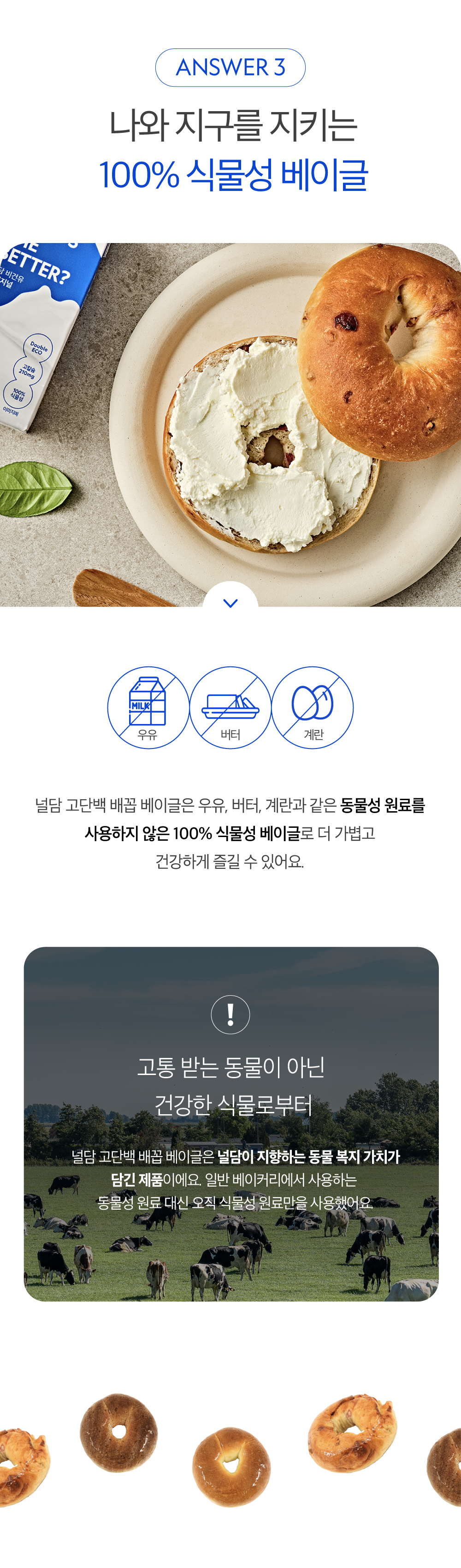 베이글 10개, 한 개에 680원입니다 상세 이미지 8